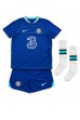 Chelsea Aubameyang #9 Babyklær Hjemme Fotballdrakt til barn 2022-23 Korte ermer (+ Korte bukser)